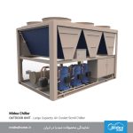 چیلر اسکرول هواخنک ظرفیت بالا میدیا (مدیا)