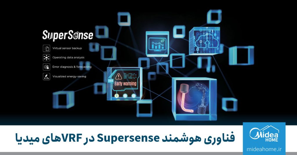 Supersence در VRF نسل V8 میدیا مدیا